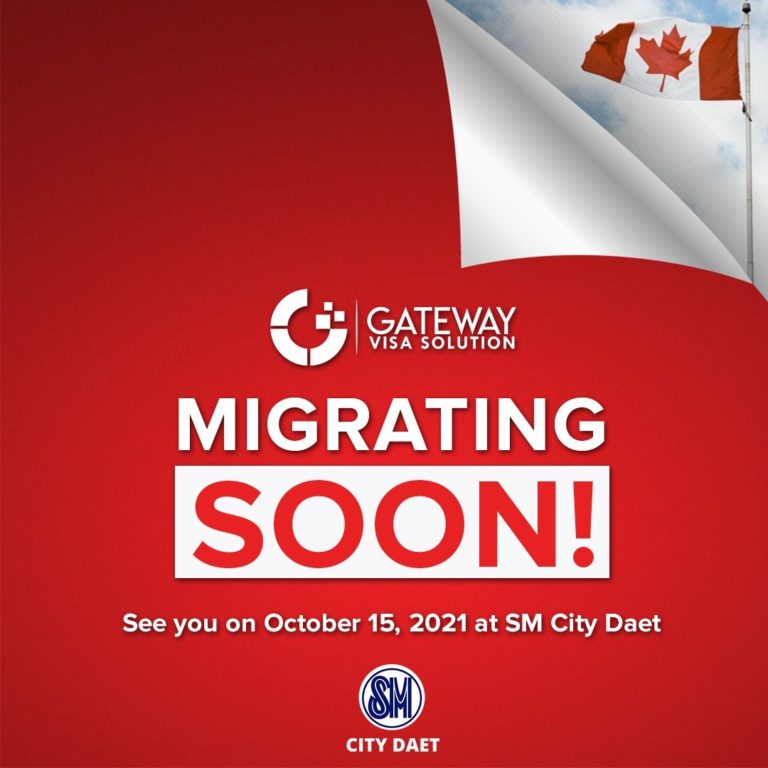 Gateway Migrating on October 15, 2021 at SM City Daet